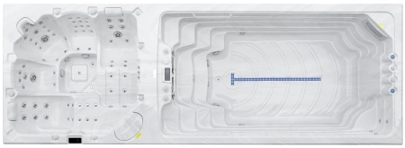 Плавательный спа бассейн NordicSpa Kroford (Крофорд)
