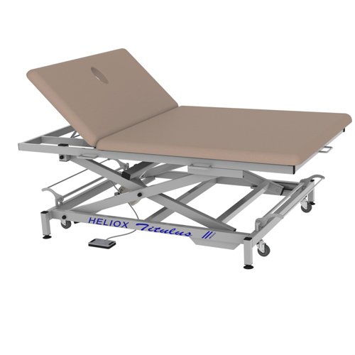 Широкий массажный стол Heliox Титулус 2 секции - стол Войта-Бобата
